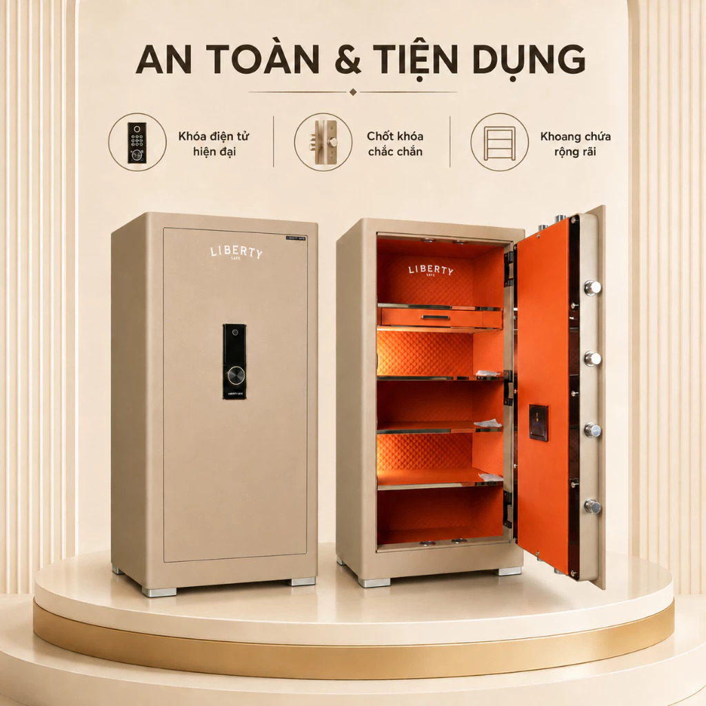 Két sắt thông minh Liberty LB1200 Pro 184kg – ảnh 2