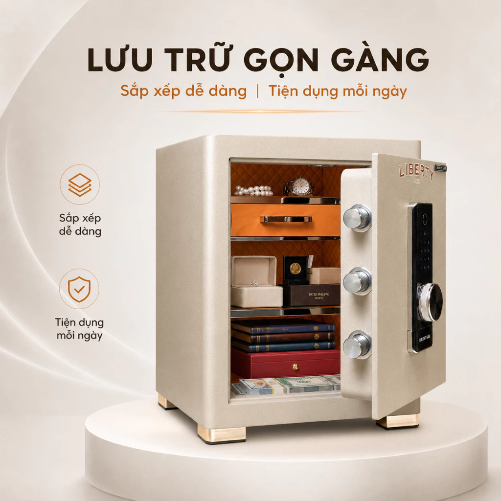 Két sắt thông minh Liberty LB50 Pro – ảnh 4