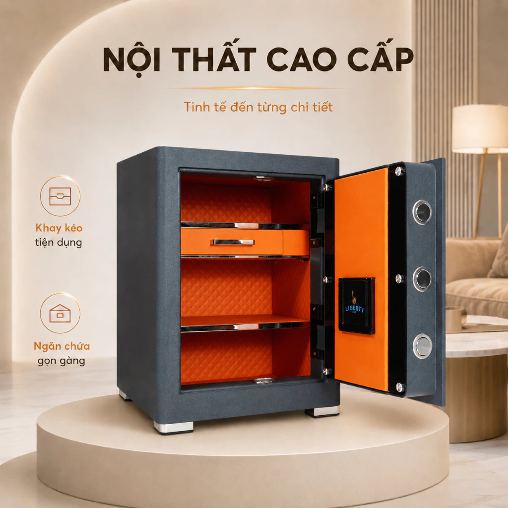 Két sắt thông minh Liberty LB50 Pro – ảnh 3
