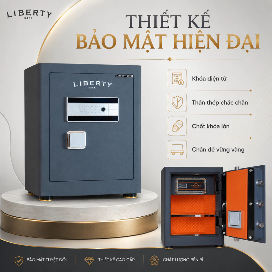 Két sắt thông minh Liberty LB50S