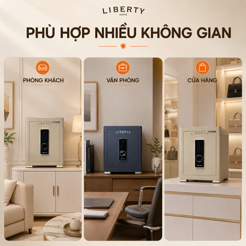 Két sắt thông minh Liberty LB58 Pro – ảnh 4