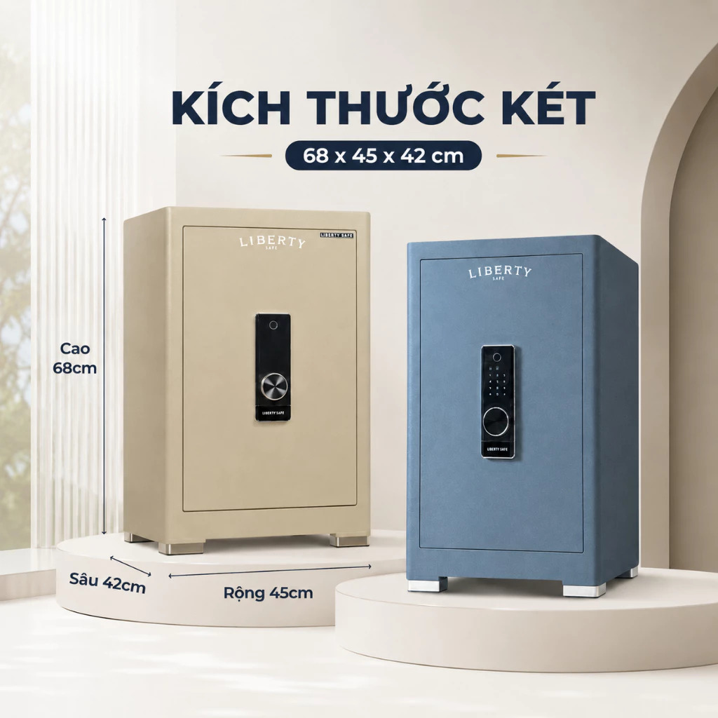 Két sắt thông minh Liberty LB68 Pro – ảnh 4
