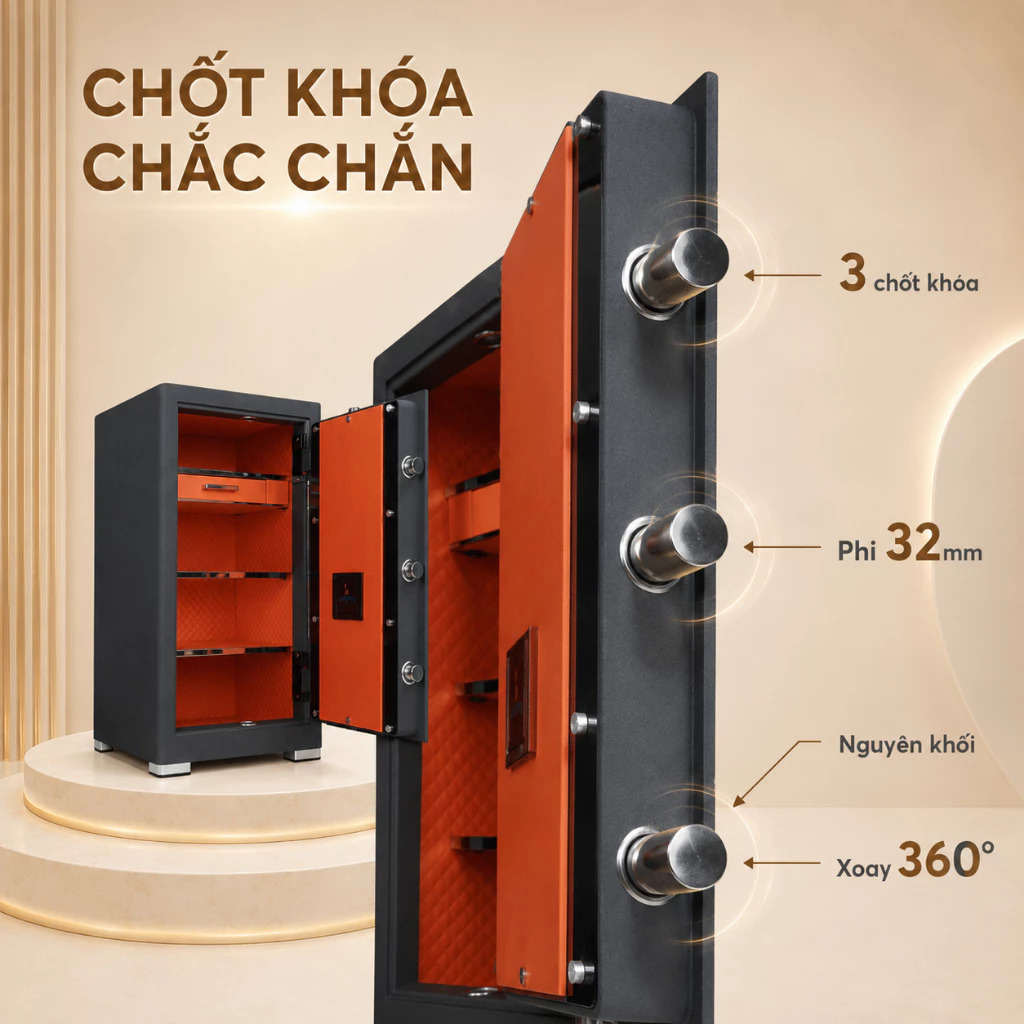 Két sắt thông minh Liberty LB88 Pro 130kg – ảnh 2