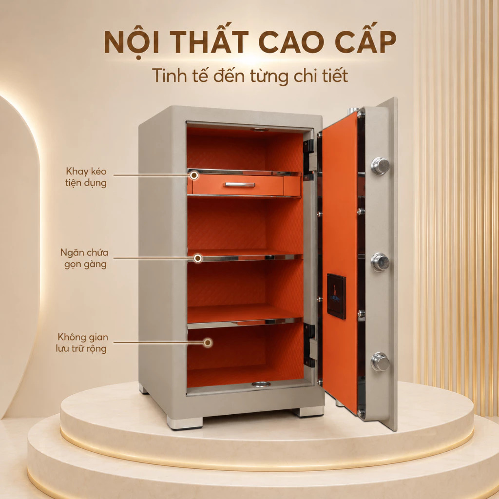 Két sắt thông minh Liberty LB88 Pro 130kg – ảnh 3