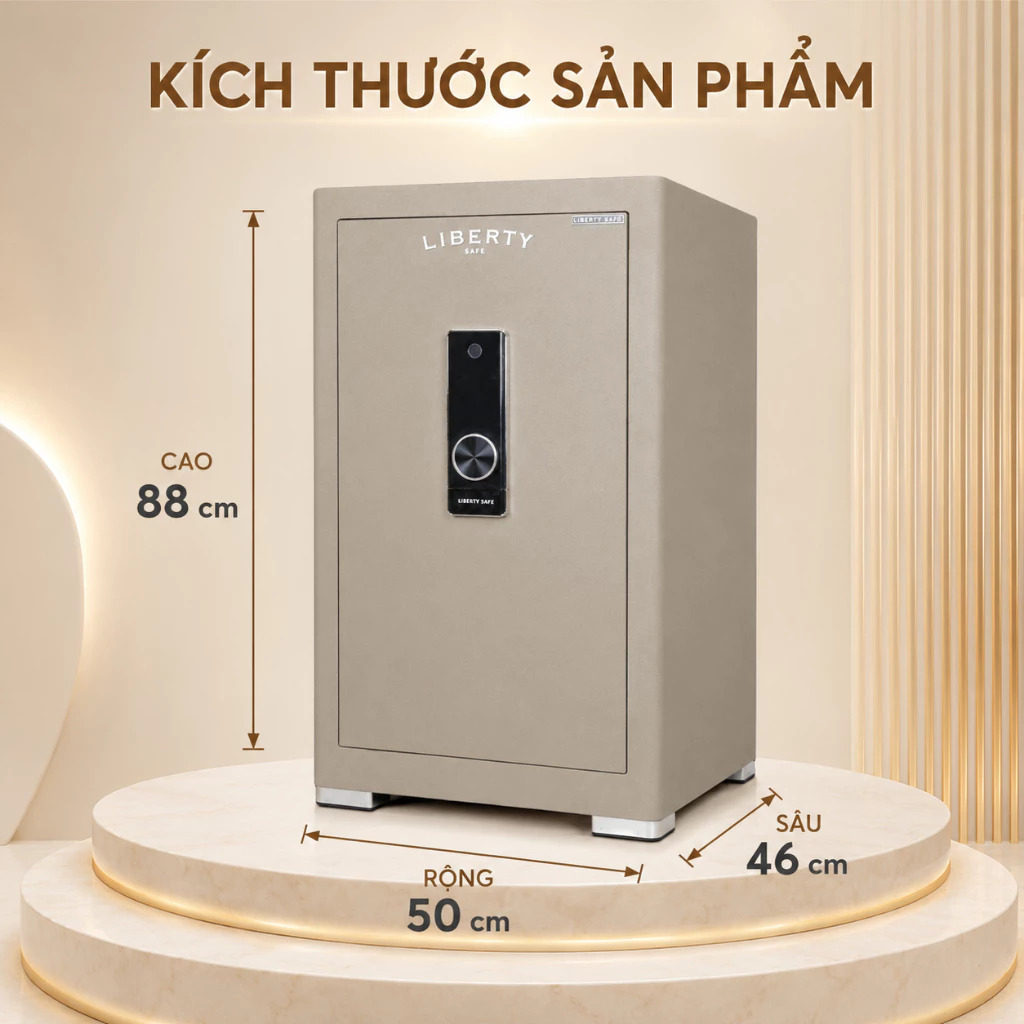 Két sắt thông minh Liberty LB88 Pro 130kg – ảnh 4