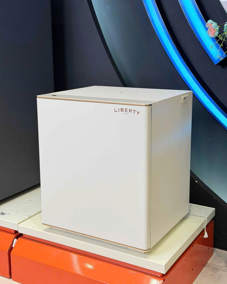 Két sắt vân tay Liberty LBX300 32kg tích hợp sạc không dây - ảnh 6