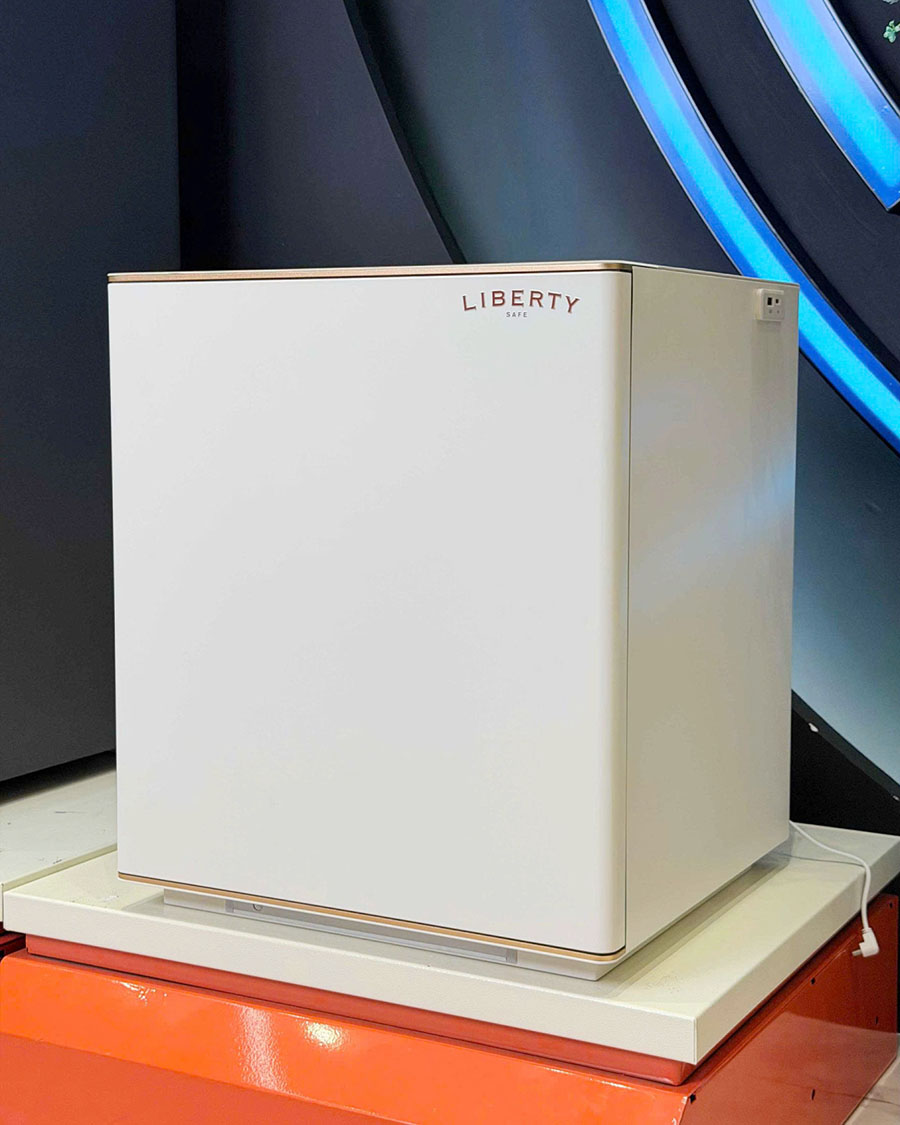 Két sắt vân tay Liberty LBX300 32kg tích hợp sạc không dây - ảnh 2