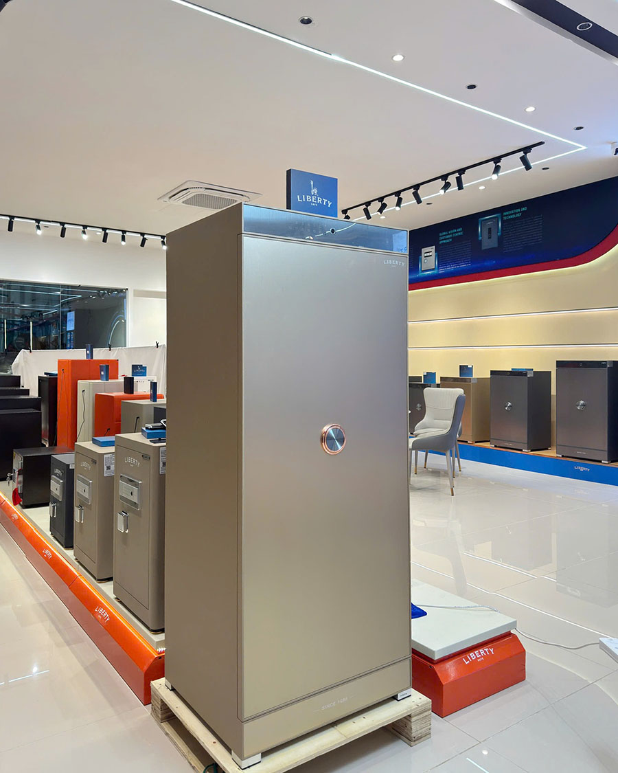 Két sắt Liberty LB1500 S7II Premium Valis 300kg - Phiên bản 6 đồng hồ - ảnh 4