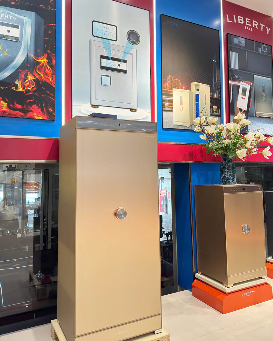 Két sắt Liberty LB1500 S7II Premium Valis 300kg - Phiên bản 6 đồng hồ - ảnh 5