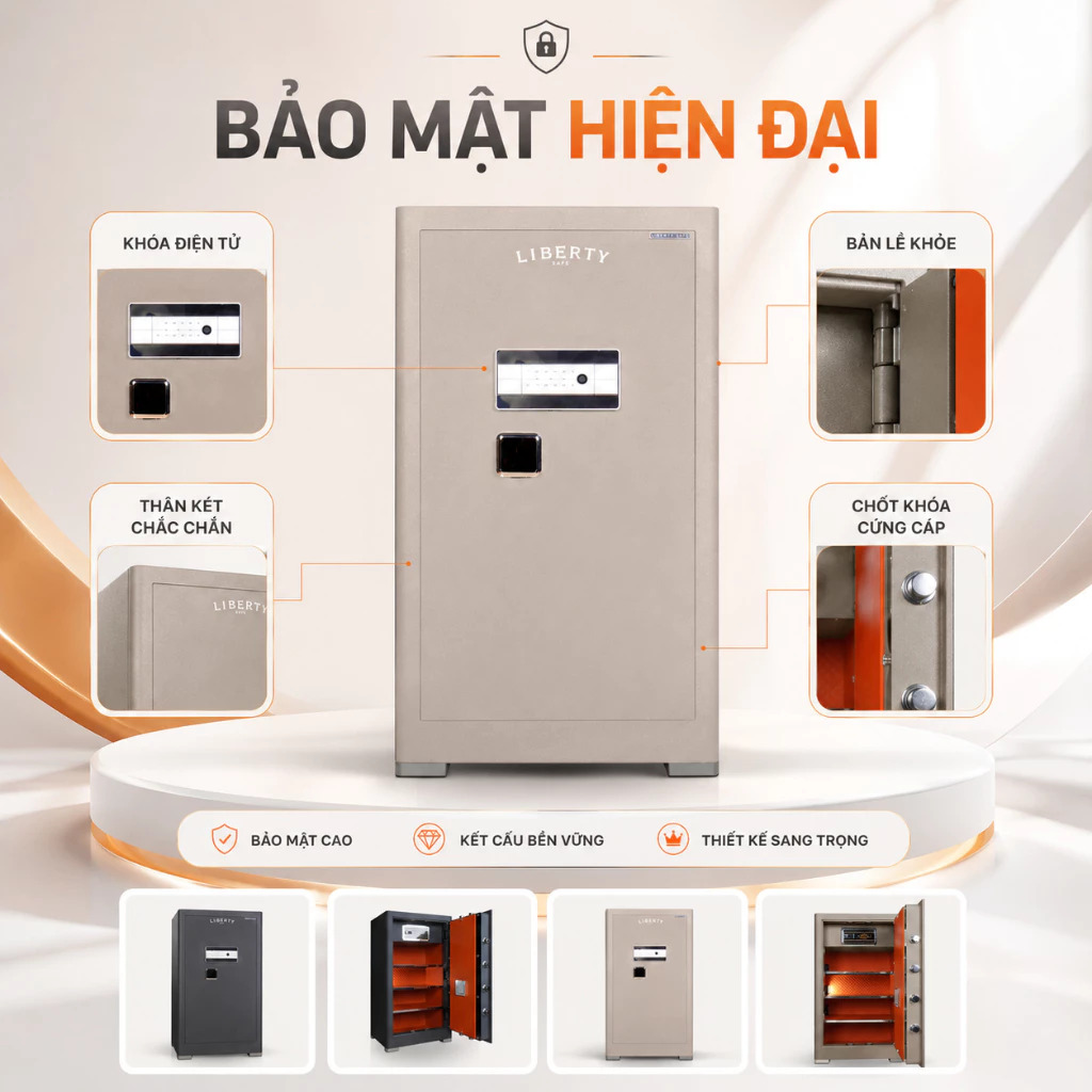 Két sắt thông minh Liberty LB1000S 130kg