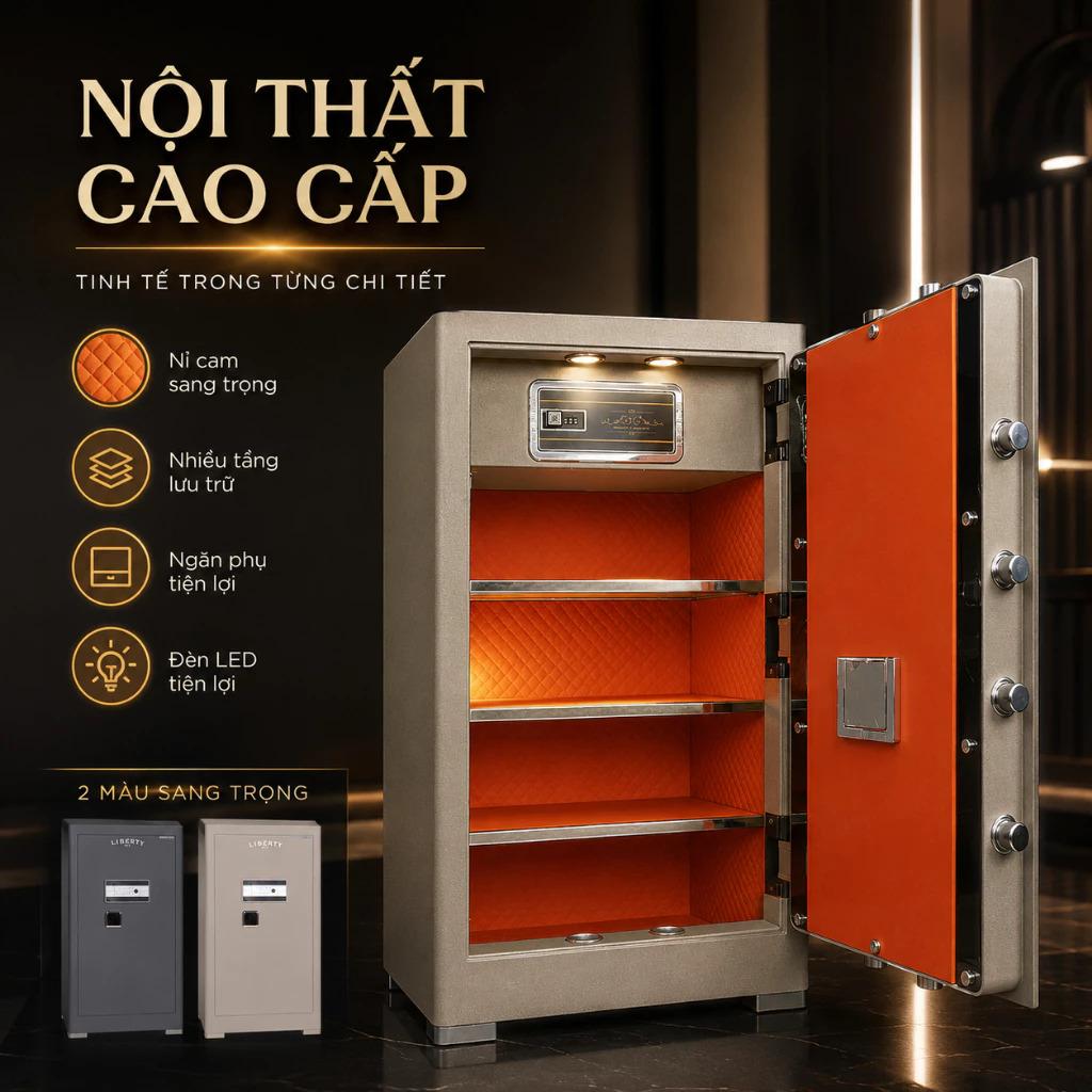 Két sắt thông minh Liberty LB1200S 164kg – ảnh 3