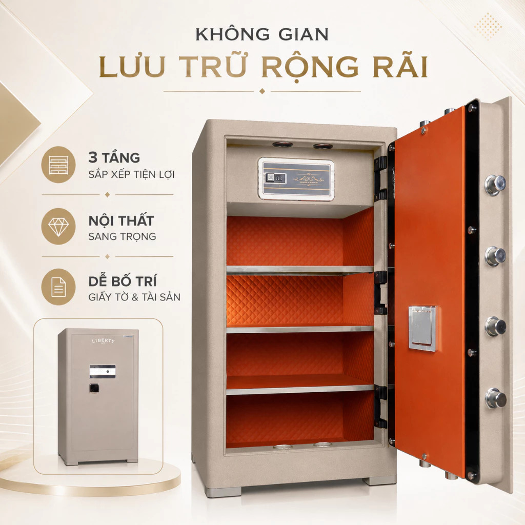 Két sắt thông minh Liberty LB1500S 220kg