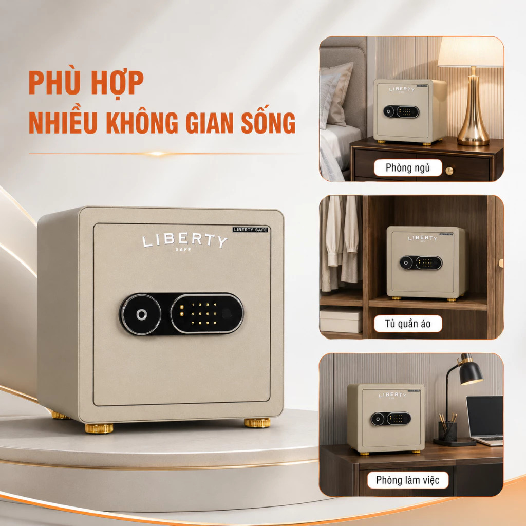 Két sắt điện tử mini Liberty LB39S 22kg – ảnh 2