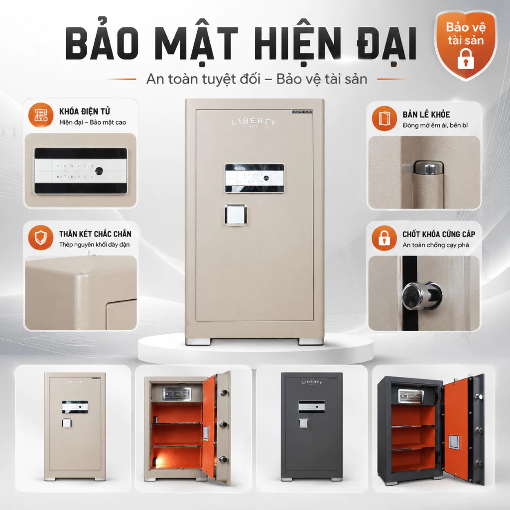 Két sắt thông minh Liberty LB88S 105kg