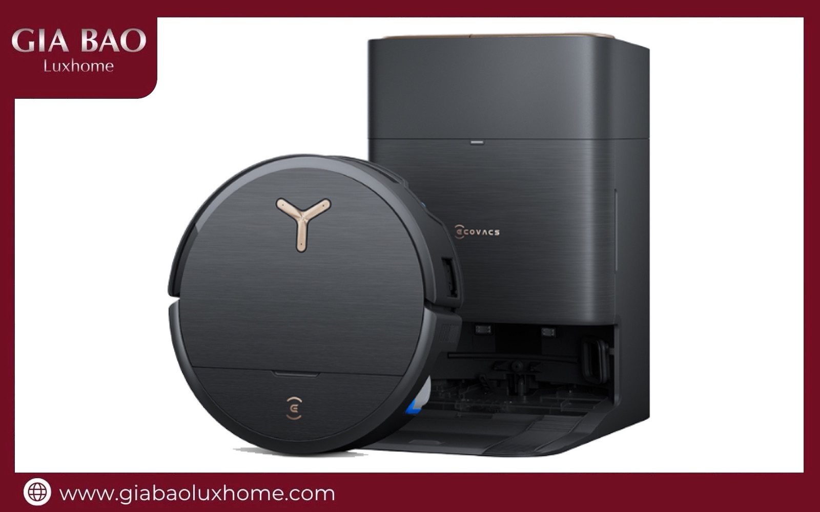 Robot hút bụi lau nhà Ecovacs Deebot X9 Pro Omni