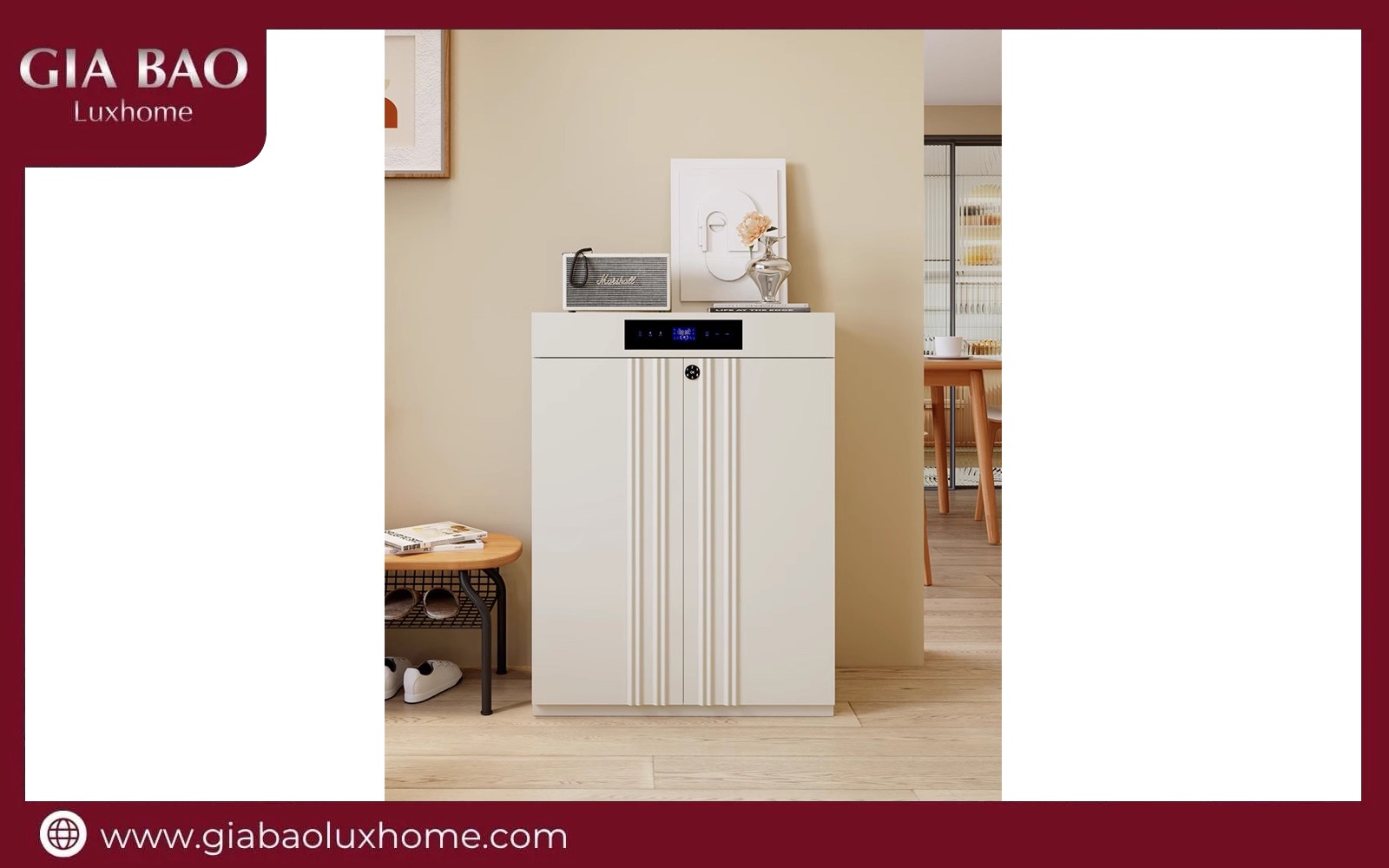 Tủ giày thông minh khử mùi sấy khô GB09