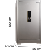 Két sắt thông minh Liberty LB1000 Pro Special - Xám ánh kim