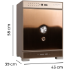 Két sắt cao cấp Liberty LB58 Vantis Max Nhận diện khuôn mặt + tĩnh mạch