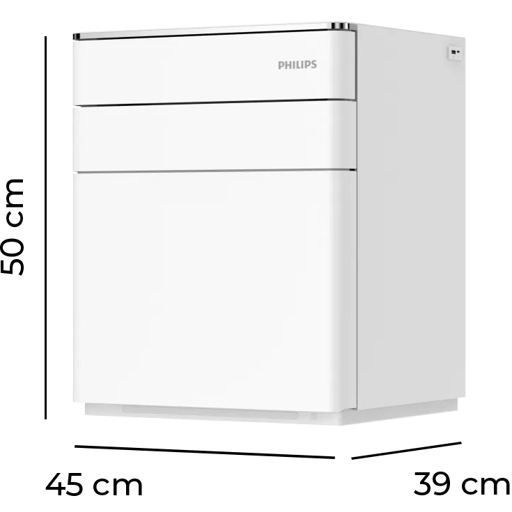 Két sắt tủ đầu giường Philips SBX302-5PC