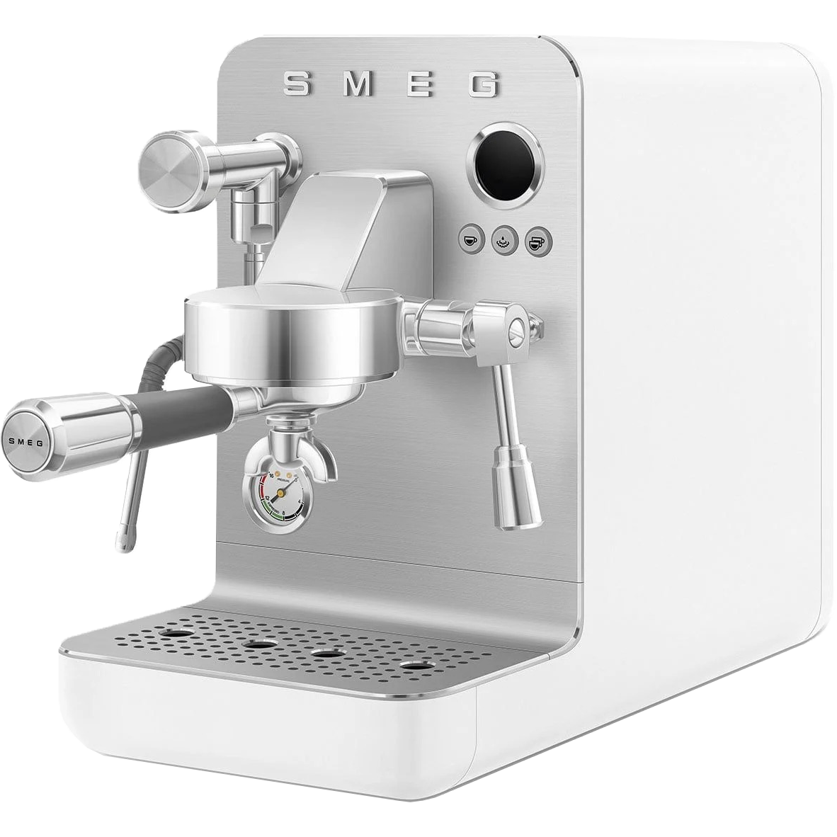 Máy pha cà phê bán chuyên nghiệp Smeg EMC02WHMEU - Màu trắng Matte