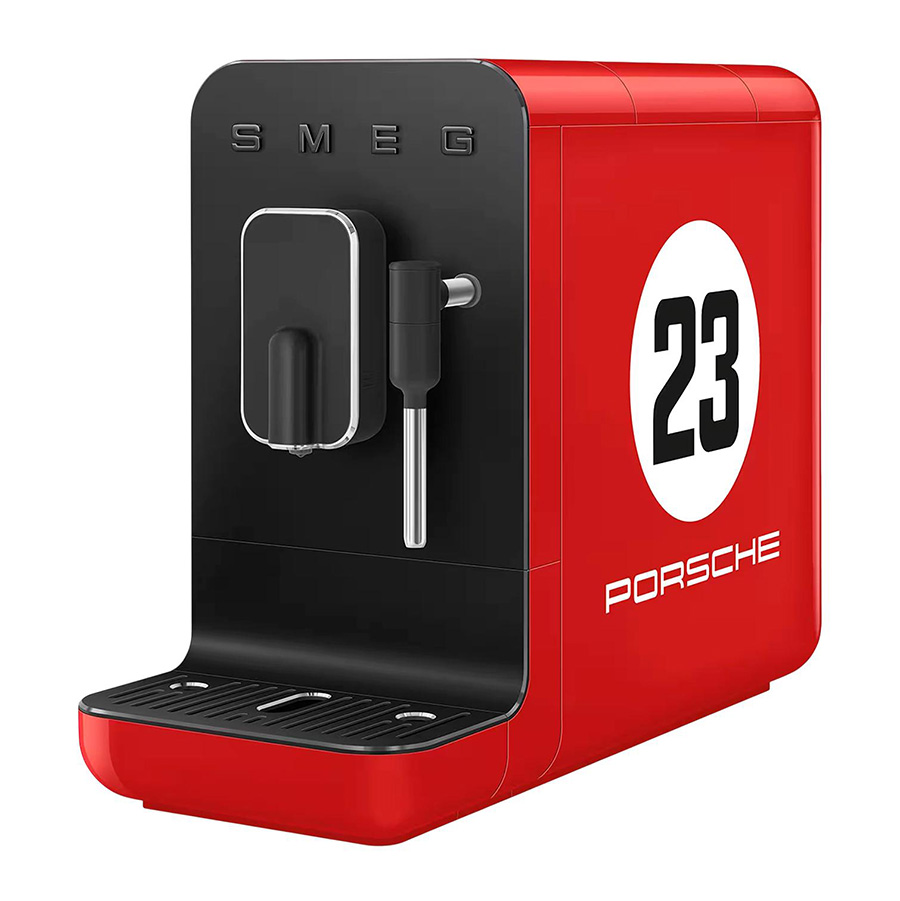 Máy pha cà phê tự động Smeg BCC12917EU x Porsche 917 Salzburg - ảnh 2