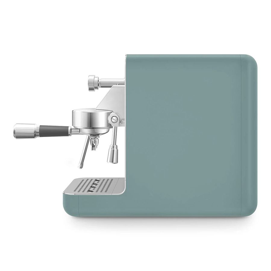 Máy pha cà phê bán chuyên nghiệp Smeg Mini Pro EMC02EGM - Xanh Lá Emerald Matte - ảnh 6